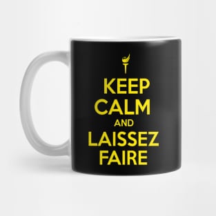 Keep Calm and Laissez Faire Mug